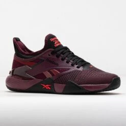 Reebok Nano Court Women's Black/Cherry/Retro Red -Holabird Sports Store 118958 5