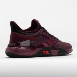 Reebok Nano Court Women's Black/Cherry/Retro Red -Holabird Sports Store 118958 6