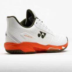 Yonex Power Cushion Ad-Accel Women's White/Orange -Holabird Sports Store 119012 6