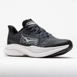 HOKA Mach 6 Junior Black/White -Holabird Sports Store 121507 5