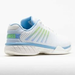 K-Swiss Hypercourt Express 2 Junior White/Dutch Canal/Paradise Green -Holabird Sports Store 121517 6