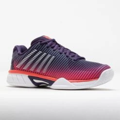 K-Swiss Hypercourt Express 2 Junior Purple Plumeria/White/Hot Coral 10 K-Swiss Hypercourt Express 2 Junior Purple Plumeria/White/Hot Coral -Holabird Sports Store 121549 5