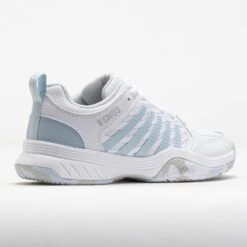 K-Swiss Court Express 2 Junior White/Ballad Blue/Dawn Blue 11 K-Swiss Court Express 2 Junior White/Ballad Blue/Dawn Blue -Holabird Sports Store 121550 6