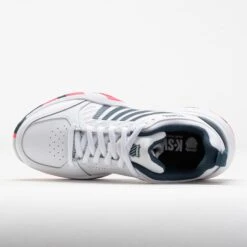 K-Swiss Court Express 2 Junior White/Stargazer/Neon Blaze -Holabird Sports Store 121551 2