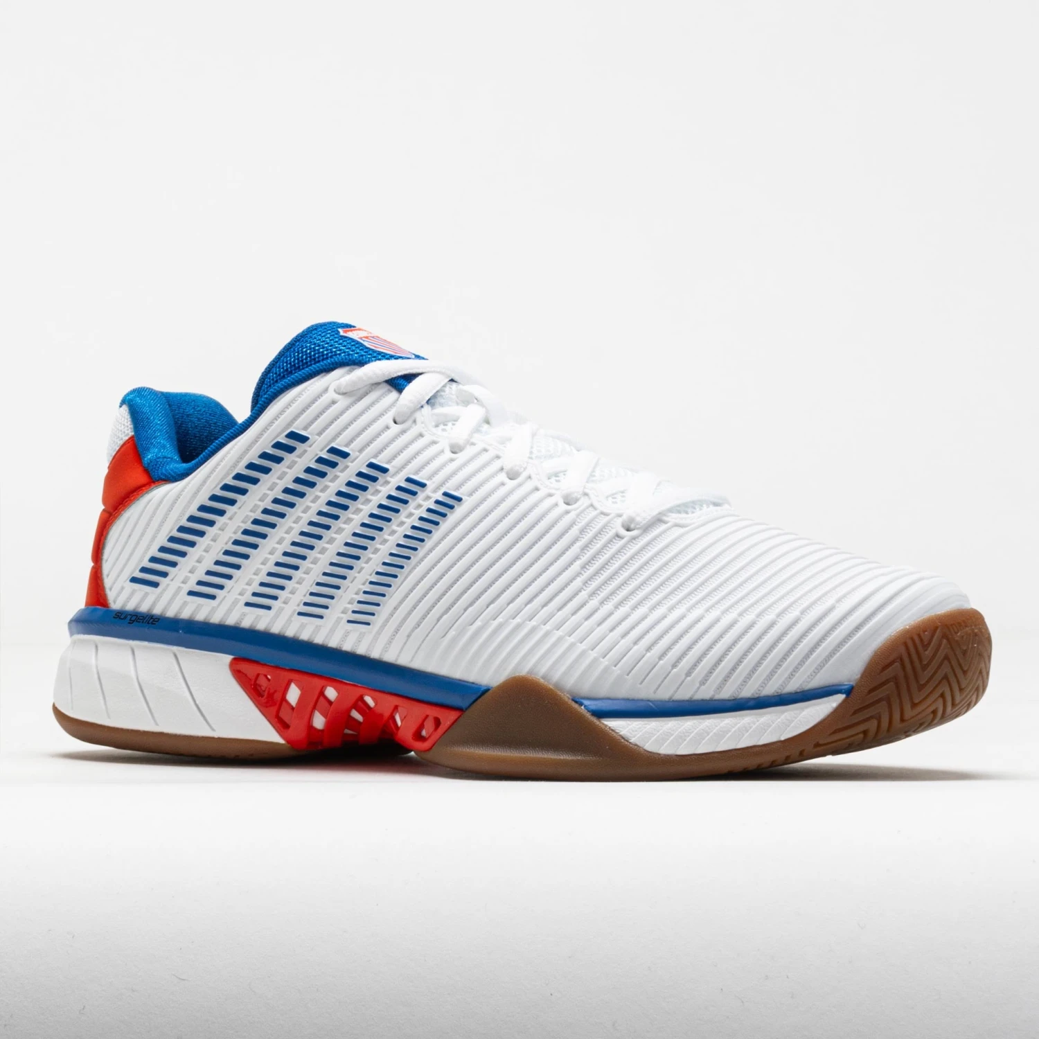 K-Swiss Hypercourt Express 2 Indoor Men's Bright White/High Risk Red 5 K-Swiss Hypercourt Express 2 Indoor Men's Bright White/High Risk Red - Image 5