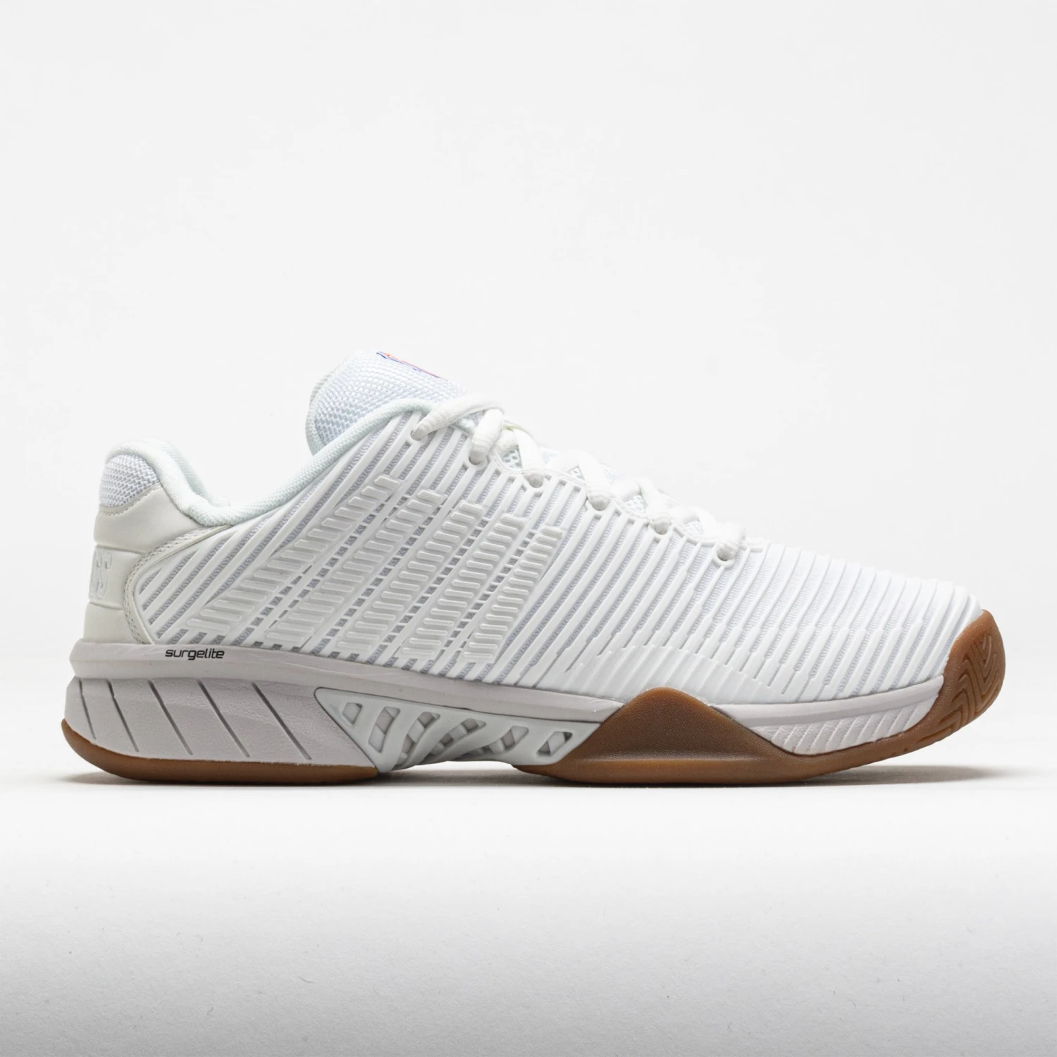K-Swiss Hypercourt Express 2 Indoor Women's Bright White/Gum 1 K-Swiss Hypercourt Express 2 Indoor Women's Bright White/Gum