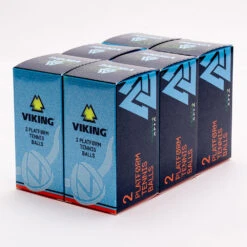 Viking Platform Extra Duty Balls Yellow 2/Sleeve 6 Sleeves