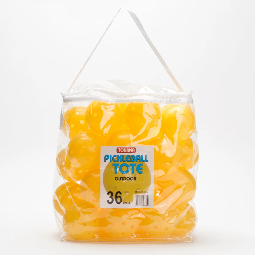 Tourna Strike Outdoor Pickleballs 36 Count Tote 1 Tourna Strike Outdoor Pickleballs 36 Count Tote