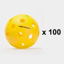 Onix Fuse Indoor Pickleball 100 Pack -Holabird Sports Store 360194 yel 2