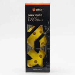 Onix Fuse Indoor Pickleball 3 Pack -Holabird Sports Store 360197 yel 1
