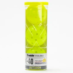 Franklin X-40 Outdoor Pickleball 3 Pack Tube 6 Franklin X-40 Outdoor Pickleball 3 Pack Tube -Holabird Sports Store 360330 opt 1