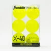 Franklin X-40 Outdoor Pickleball 6 Pack -Holabird Sports Store 360399 opt 1