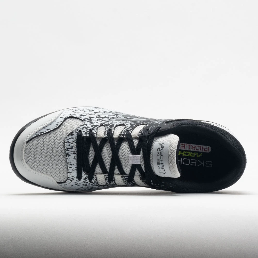 Skechers Viper Court Men's White/Black 3 Skechers Viper Court Men's White/Black - Image 3