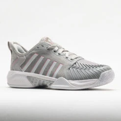 K-Swiss Pickleball Supreme Women's Vapor Blue/White/Coral Blush -Holabird Sports Store 370050 5