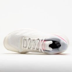 Adidas CourtFlash Women's White/Zero Metallic/Lucid Pink -Holabird Sports Store 370208 2