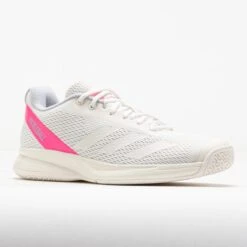 Adidas CourtFlash Women's White/Zero Metallic/Lucid Pink -Holabird Sports Store 370208 5