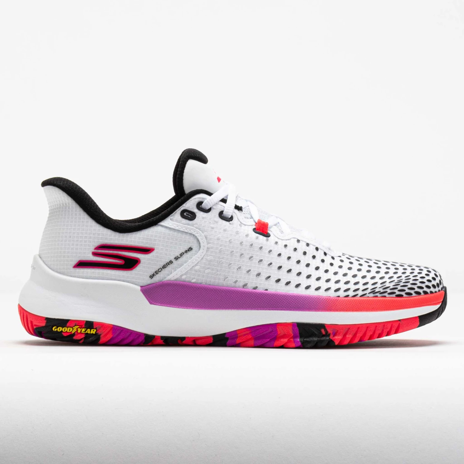 Skechers Viper Court Pro Elite Women's White/Black/Pink 1 Skechers Viper Court Pro Elite Women's White/Black/Pink