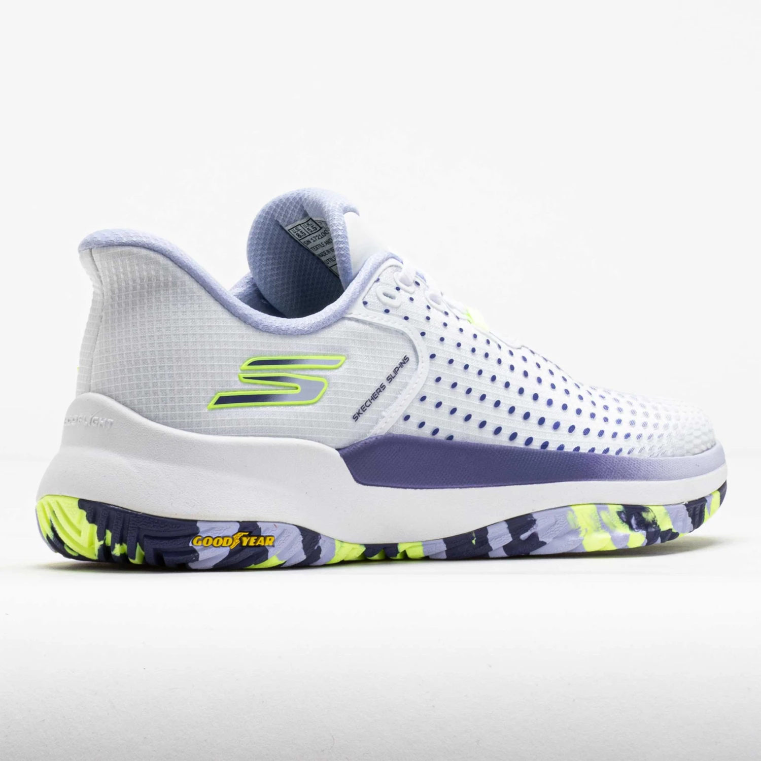 Skechers Viper Court Pro Elite Women's White/Purple/Lavender 6 Skechers Viper Court Pro Elite Women's White/Purple/Lavender - Image 6