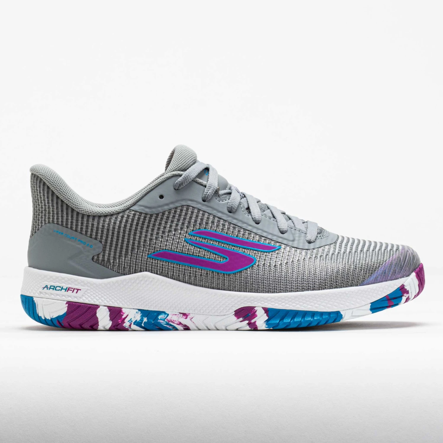 Skechers Viper Court Pro 2.0 Women's Gray/Multi 1 Skechers Viper Court Pro 2.0 Women's Gray/Multi