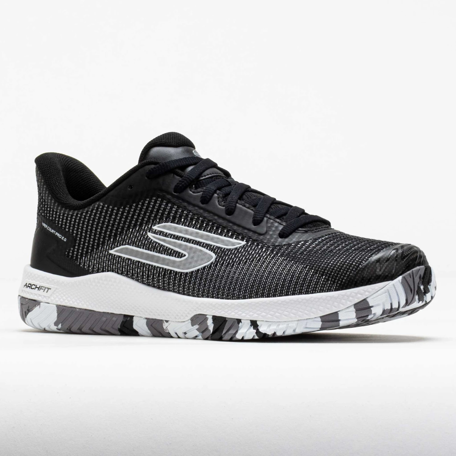 Skechers Viper Court Pro 2.0 Women's Black/White 5 Skechers Viper Court Pro 2.0 Women's Black/White - Image 5