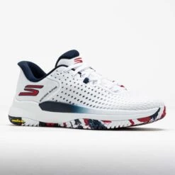 Skechers Viper Court Pro Elite Men's White/Navy/Red -Holabird Sports Store 370220 5