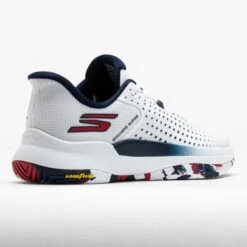 Skechers Viper Court Pro Elite Men's White/Navy/Red -Holabird Sports Store 370220 6