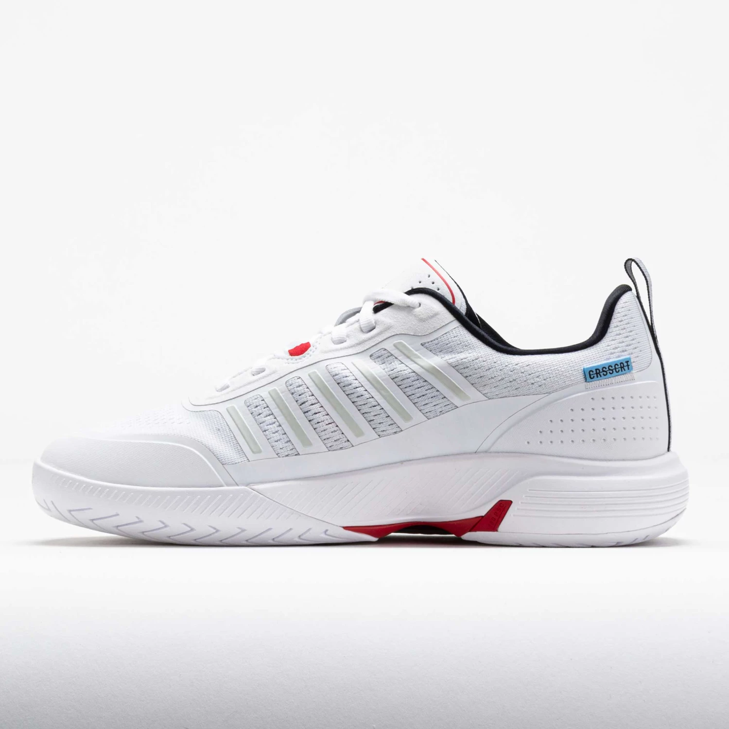 K-Swiss Ultra Court Men's White/Black/Mars Red 2 K-Swiss Ultra Court Men's White/Black/Mars Red - Image 2