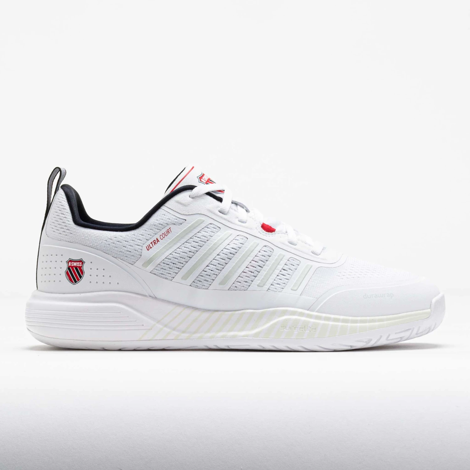 K-Swiss Ultra Court Men's White/Black/Mars Red 1 K-Swiss Ultra Court Men's White/Black/Mars Red
