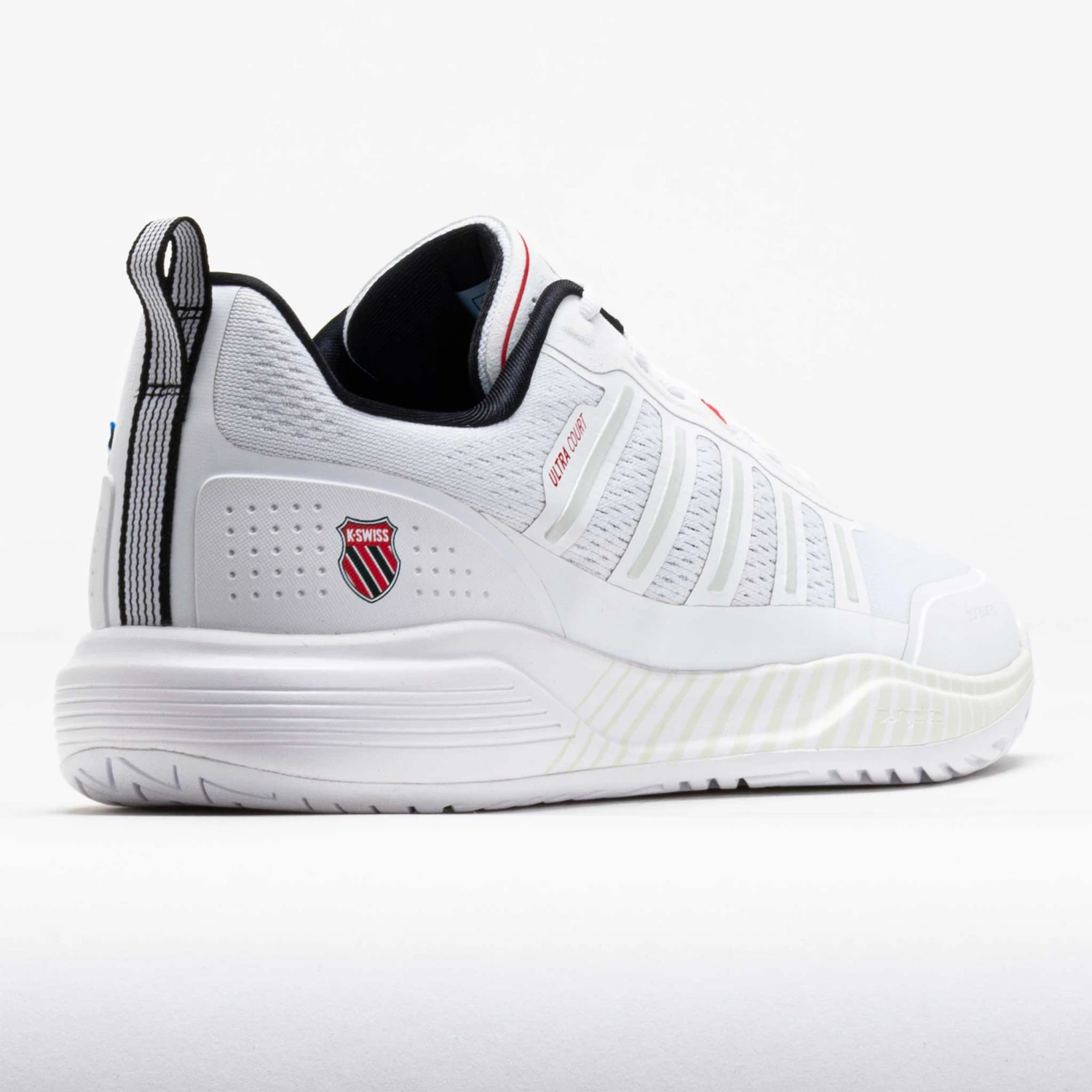 K-Swiss Ultra Court Men's White/Black/Mars Red 6 K-Swiss Ultra Court Men's White/Black/Mars Red - Image 6