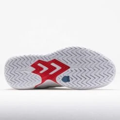 K-Swiss Ultra Court Women's White/Faded Denim/Dubarry -Holabird Sports Store 370235 4