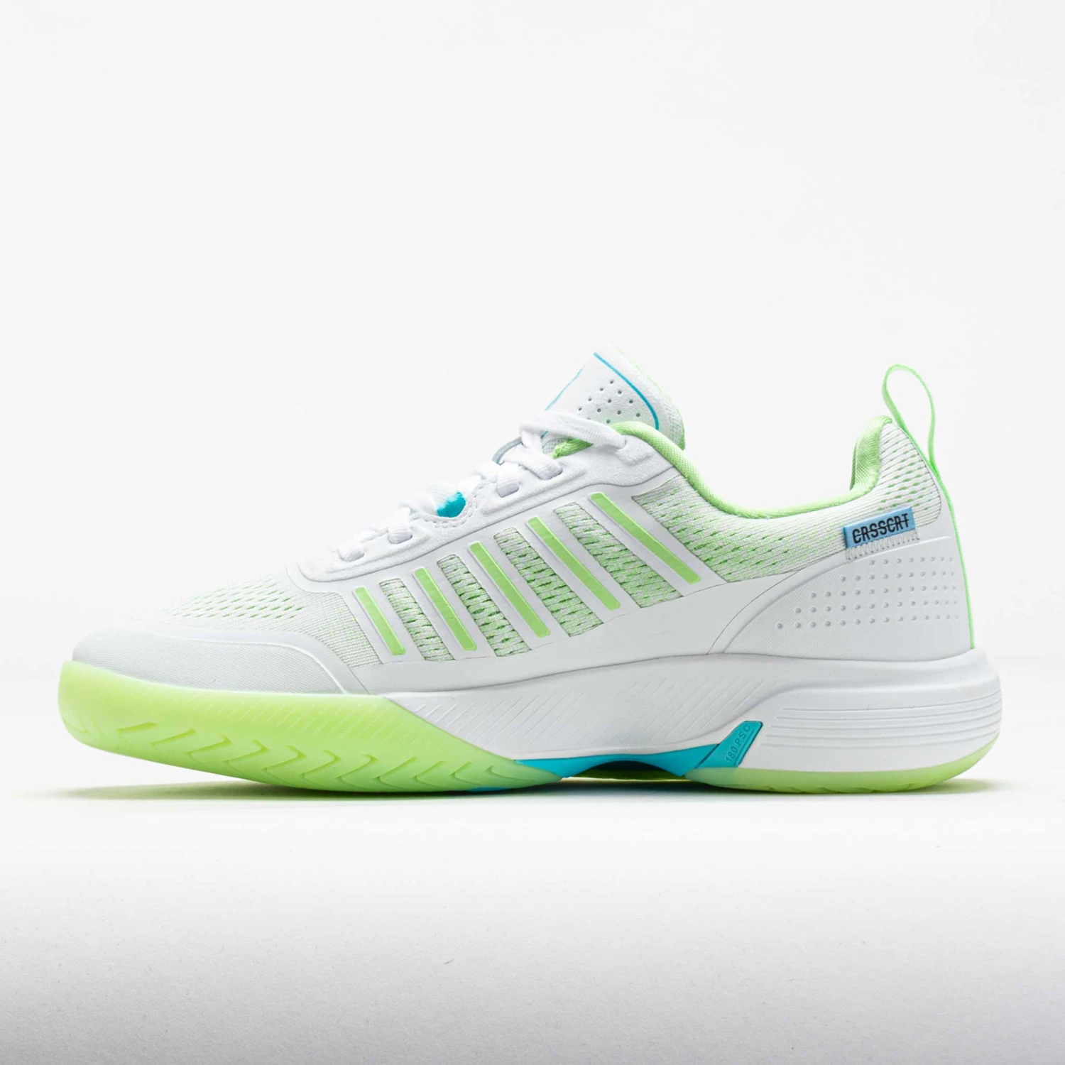 K-Swiss Ultra Court Women's Bit Of Blue/Paradise Green/Capri 2 K-Swiss Ultra Court Women's Bit Of Blue/Paradise Green/Capri - Image 2