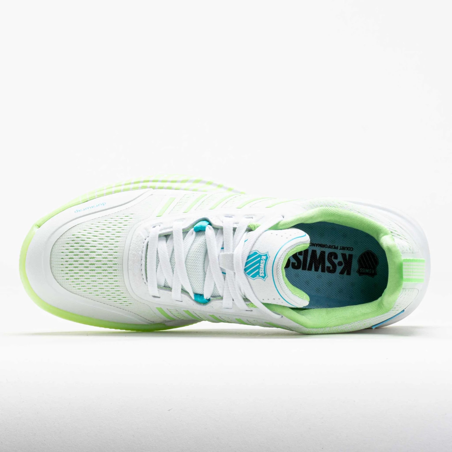 K-Swiss Ultra Court Women's Bit Of Blue/Paradise Green/Capri 3 K-Swiss Ultra Court Women's Bit Of Blue/Paradise Green/Capri - Image 3