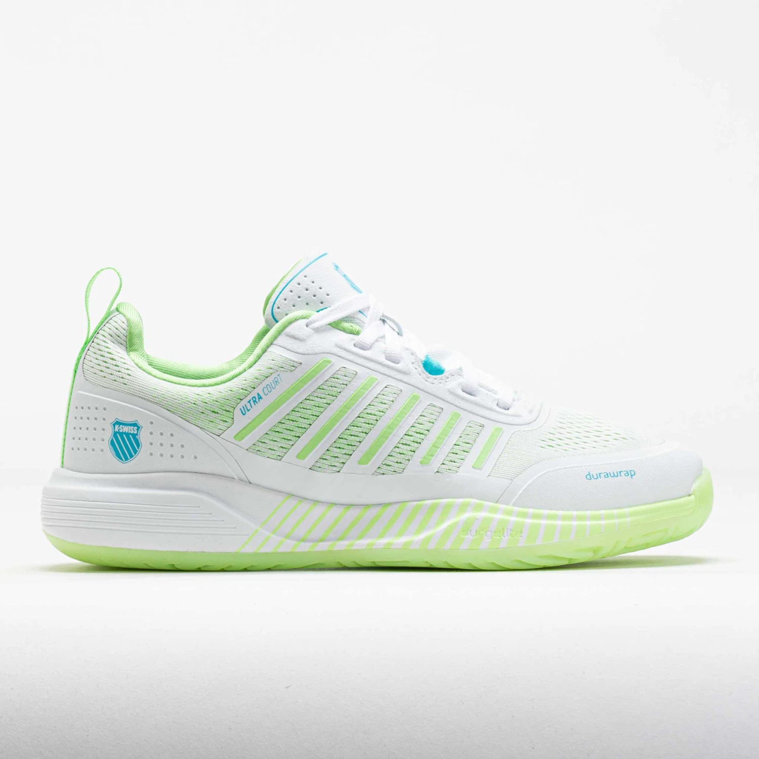 K-Swiss Ultra Court Women's Bit Of Blue/Paradise Green/Capri 1 K-Swiss Ultra Court Women's Bit Of Blue/Paradise Green/Capri