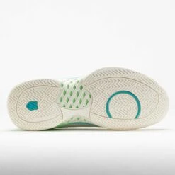 K-Swiss Express Light Pickleball Women's Egret/Patina Green -Holabird Sports Store 370240 4