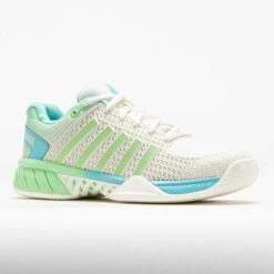 K-Swiss Express Light Pickleball Women's Egret/Patina Green -Holabird Sports Store 370240 5