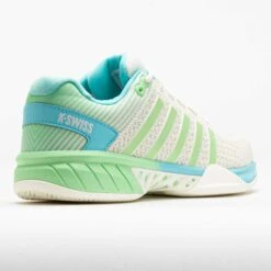 K-Swiss Express Light Pickleball Women's Egret/Patina Green -Holabird Sports Store 370240 6