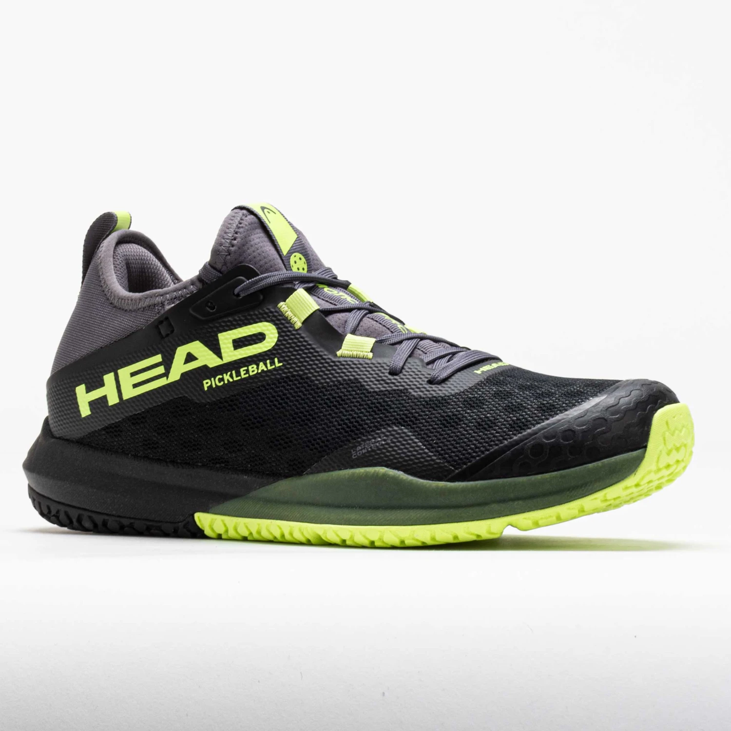 HEAD Motion Pro Pickleball Men's Black/Lime 5 HEAD Motion Pro Pickleball Men's Black/Lime - Image 5