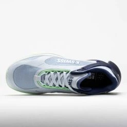 K-Swiss K-Frame Pickleball Men's Artic Ice/Oceana/Patina Green -Holabird Sports Store 370291 2