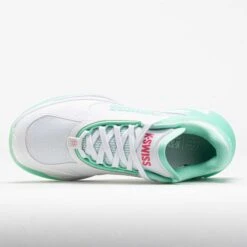 K-Swiss K-Frame Pickleball Women's White/Neon Mint/Hot Neon Pink 8 K-Swiss K-Frame Pickleball Women's White/Neon Mint/Hot Neon Pink -Holabird Sports Store 370292 2