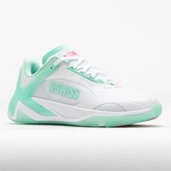 K-Swiss K-Frame Pickleball Women's White/Neon Mint/Hot Neon Pink 10 K-Swiss K-Frame Pickleball Women's White/Neon Mint/Hot Neon Pink -Holabird Sports Store 370292 5