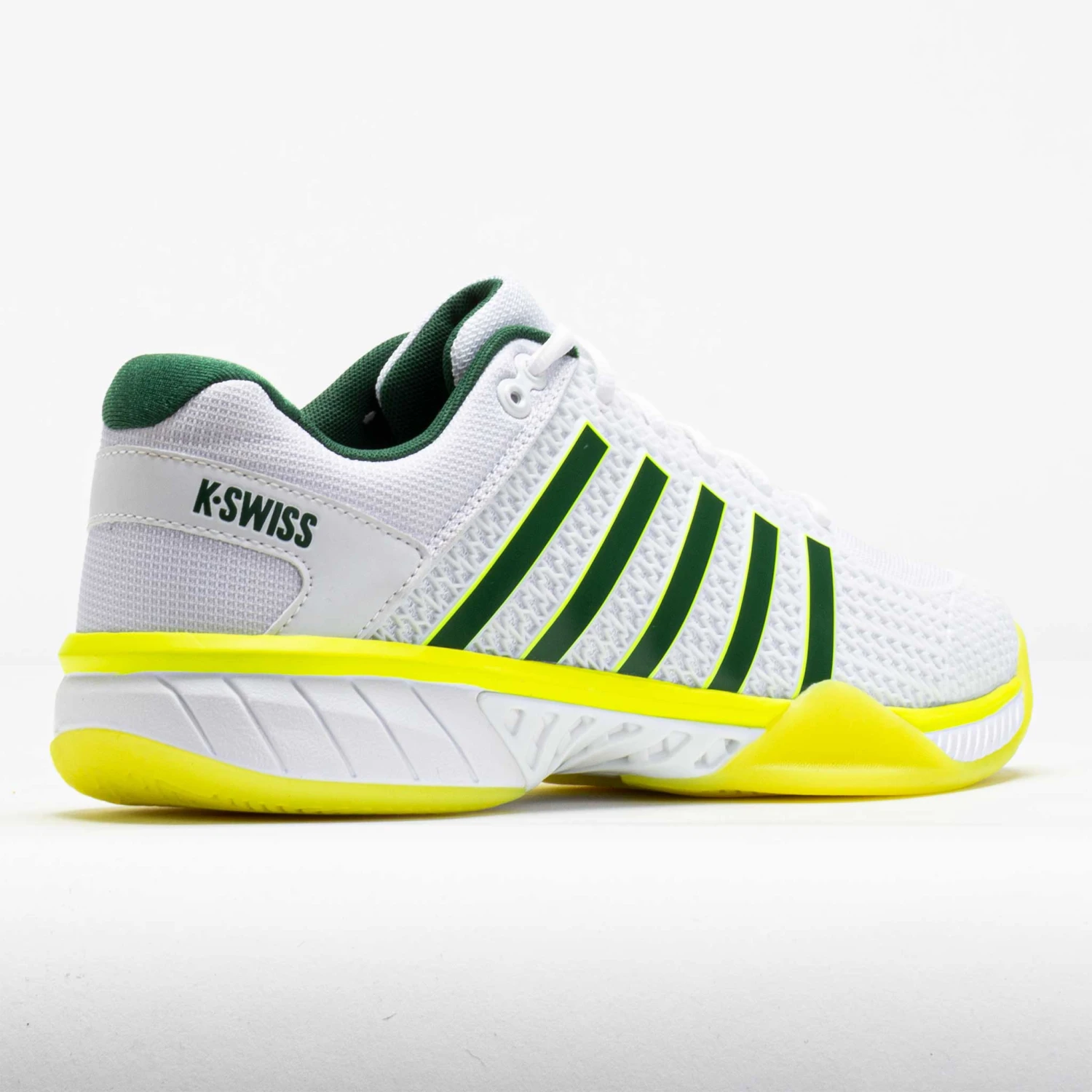 K-Swiss Express Light Pickleball Men's White/Neon Lime/Eden 6 K-Swiss Express Light Pickleball Men's White/Neon Lime/Eden - Image 6