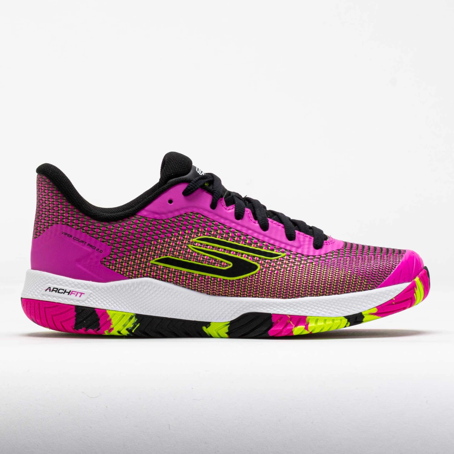 Skechers Viper Court Pro 2.0 Women's Hot Pink/Black 1 Skechers Viper Court Pro 2.0 Women's Hot Pink/Black