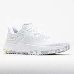 Skechers Viper Court Elite Pro Men's White/Silver -Holabird Sports Store 370317 5