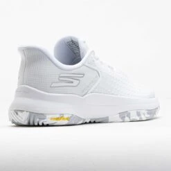 Skechers Viper Court Elite Pro Men's White/Silver -Holabird Sports Store 370317 6