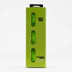 Wilson Max 40 Outdoor Pickleball 3 Pack Ball Green