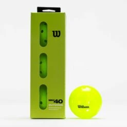 Wilson Max 40 Outdoor Pickleball 3 Pack Ball Green -Holabird Sports Store 380027 3