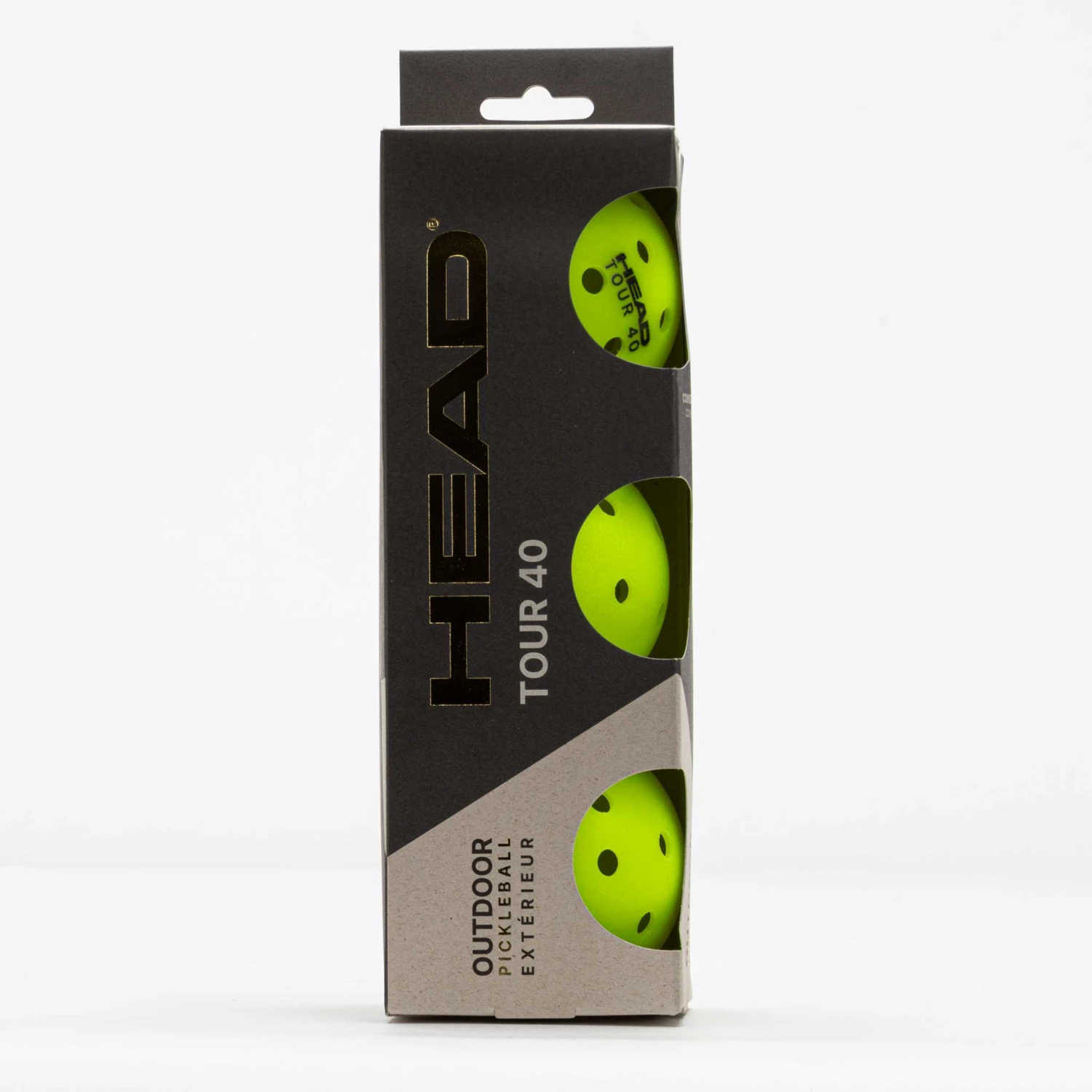 HEAD Tour 40 Outdoor Pickleball 3 Pack 1 HEAD Tour 40 Outdoor Pickleball 3 Pack