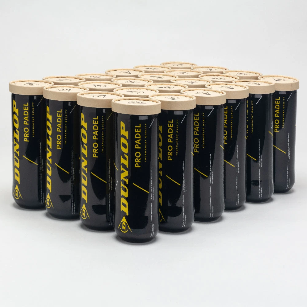 Dunlop PB Pro Padel Balls 24 Cans 1 Dunlop PB Pro Padel Balls 24 Cans