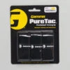 Gamma Pickleball PureTac Overgrip 3 Pack -Holabird Sports Store 390046 blk 1