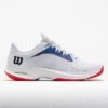 Wilson Hurakn 2.0 Men's White/Deja Vu Blue/Wilson Red -Holabird Sports Store 450016 3